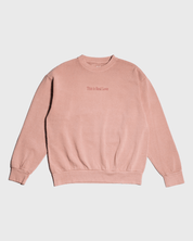 "Loved to Death" Peachy Heavyweight Crewneck - Proclamation Coalition