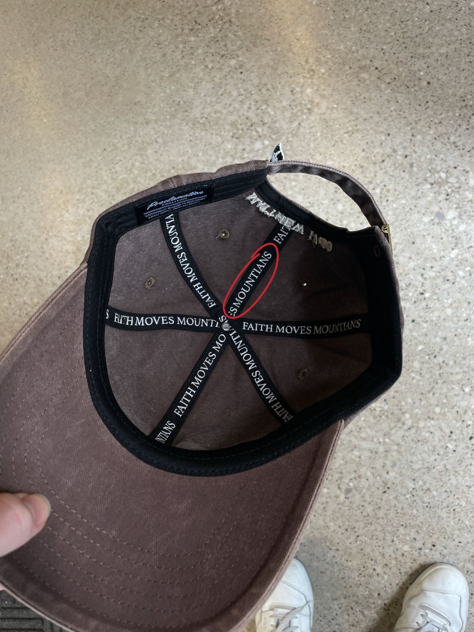 "Mountain Mover" Dad Hat (Thrift) - Proclamation Coalition