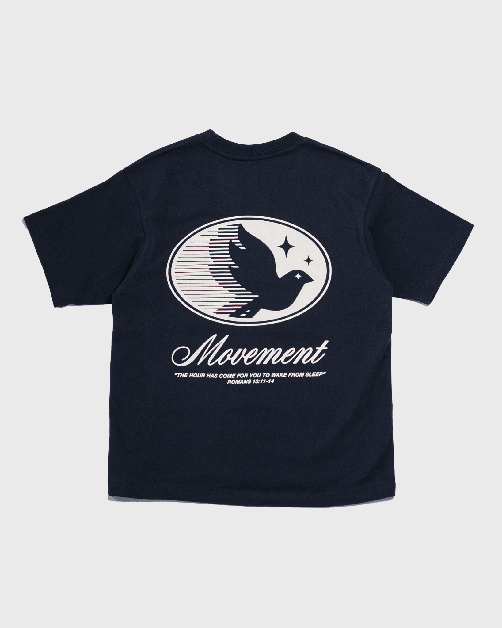 “Movement of God" Navy Heavyweight Tee - Proclamation Coalition