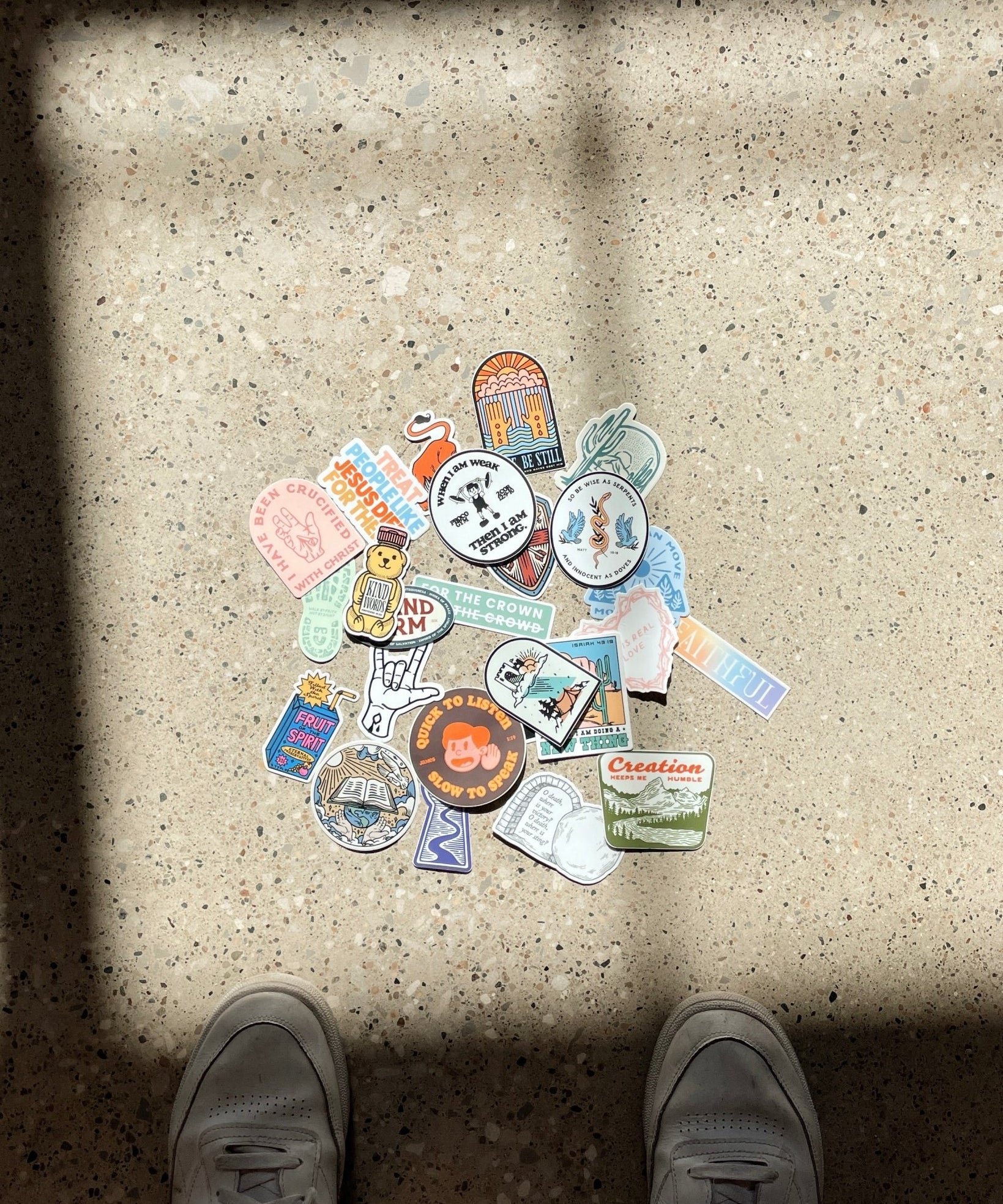 Christian Stickers - Mystery Stickers - Proclamation Coalition