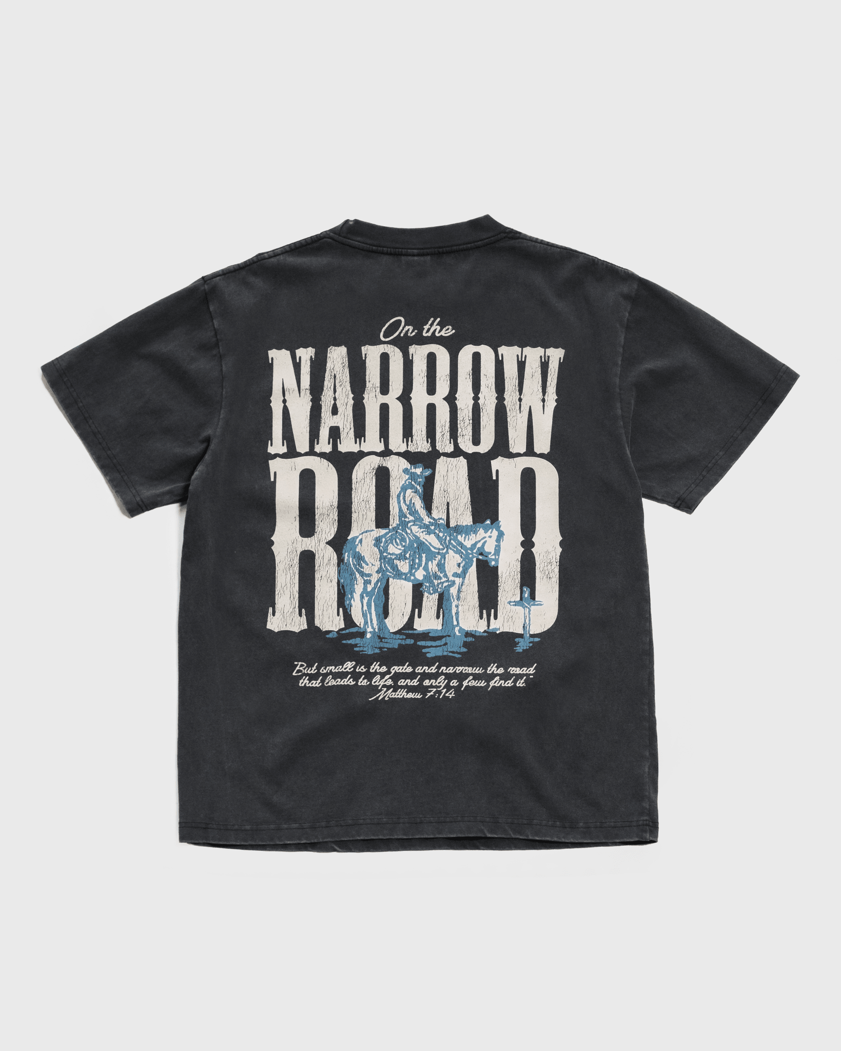 "Narrow Road" Vintage Heavyweight Tee - Proclamation Coalition