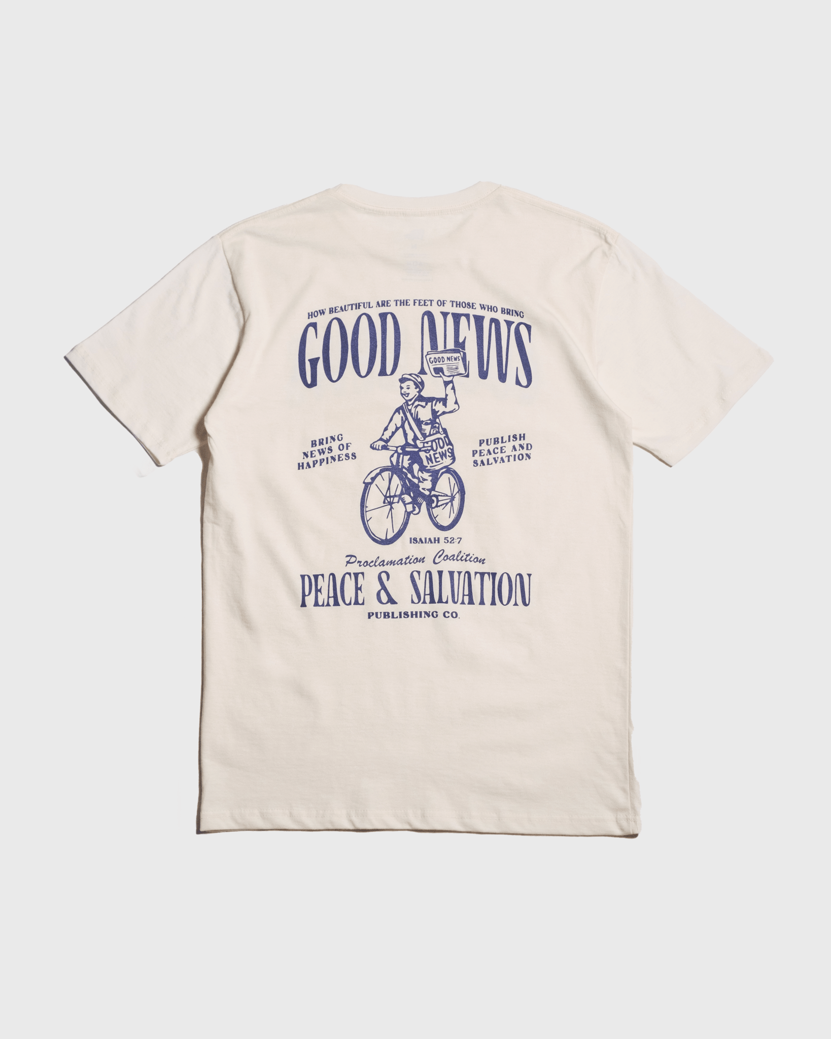 NEW! "Good News - Paper Boy" Ivory Tee - Proclamation Coalition