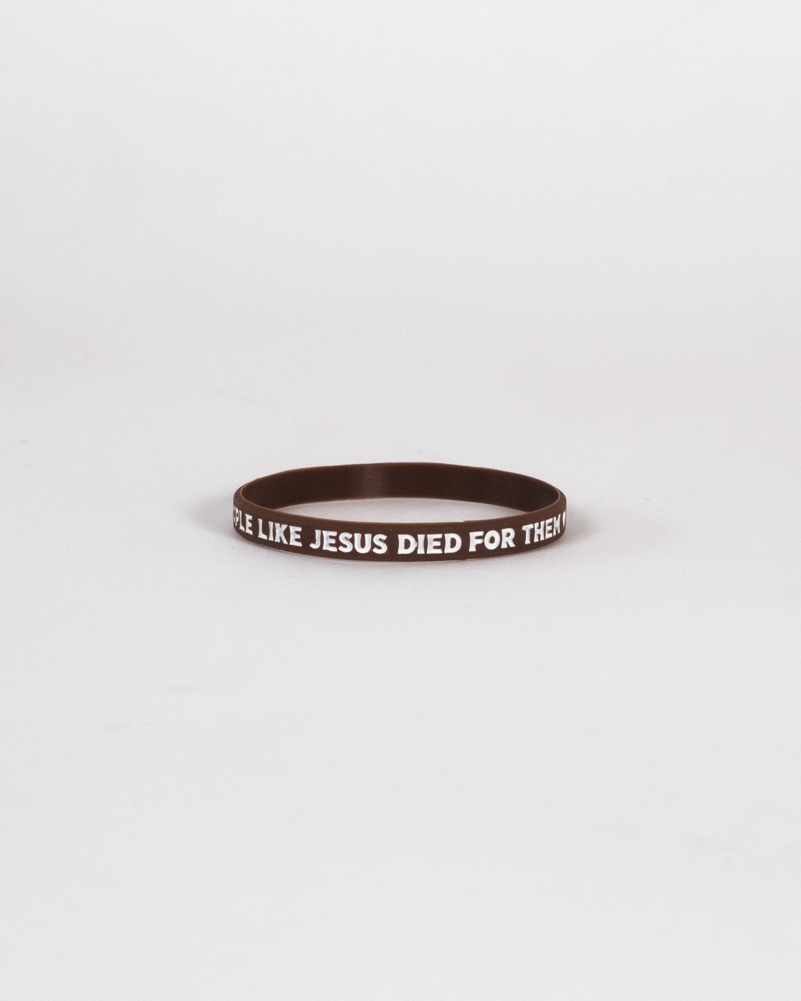 NEW! "Treat People Like Jesus Died for Them" Wristbands - Proclamation Coalition