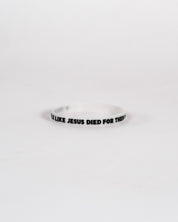 NEW! "Treat People Like Jesus Died for Them" Wristbands - Proclamation Coalition