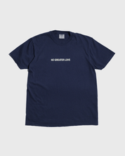 "No Greater Love" Navy Tee - Proclamation Coalition