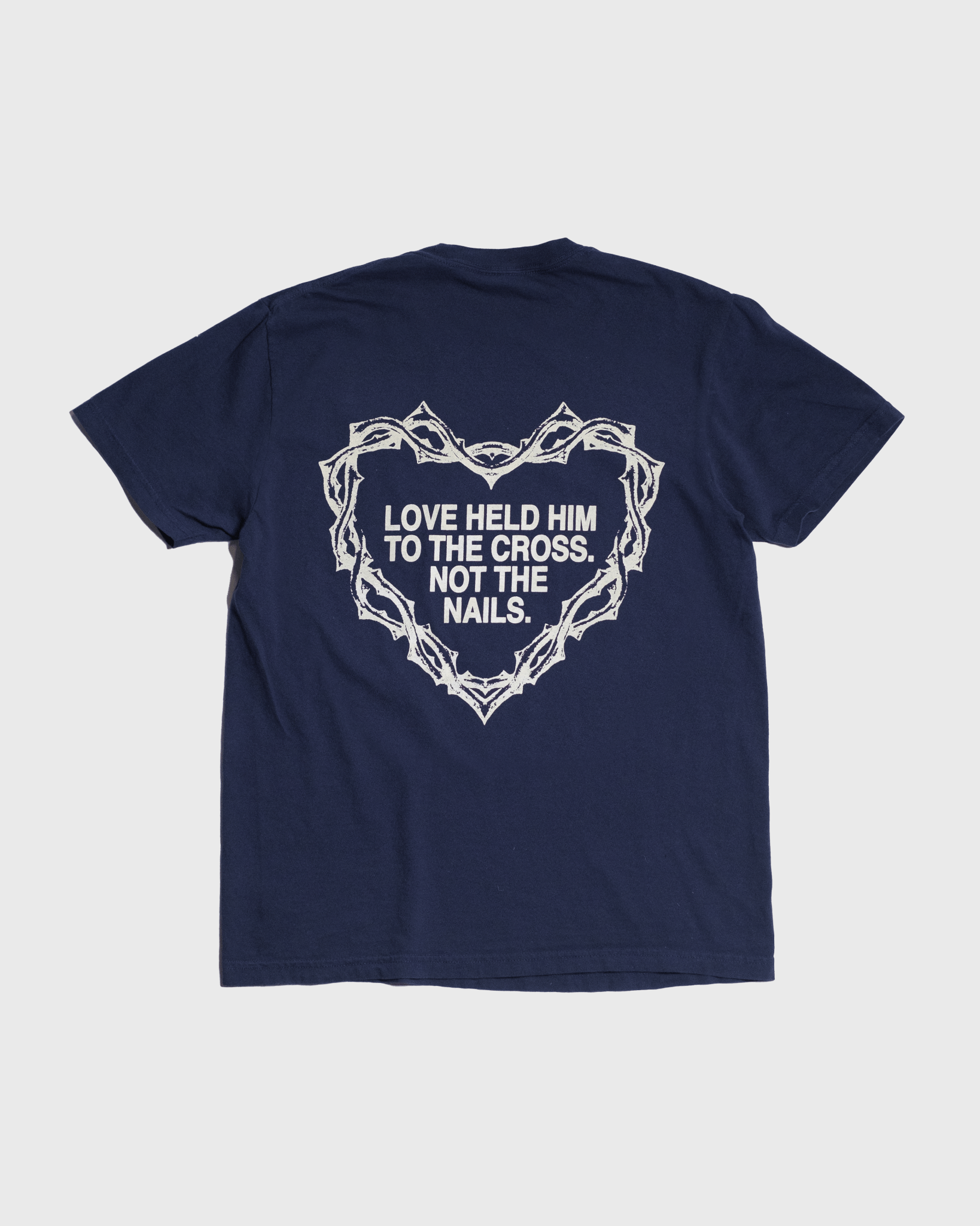 "No Greater Love" Navy Tee - Proclamation Coalition