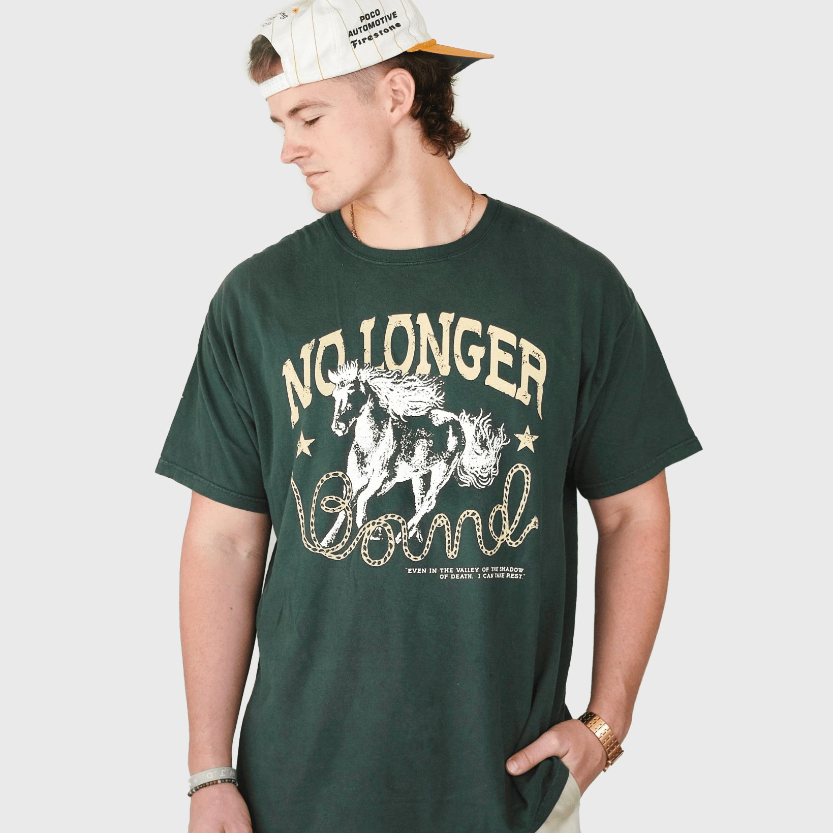 "No Longer Bound" Cactus Tee - Proclamation Coalition