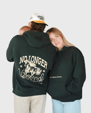 "No Longer Bound" Forrest Green Hoodie - Proclamation Coalition