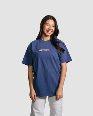 "On Purpose" Faded Navy Tee - Proclamation Coalition