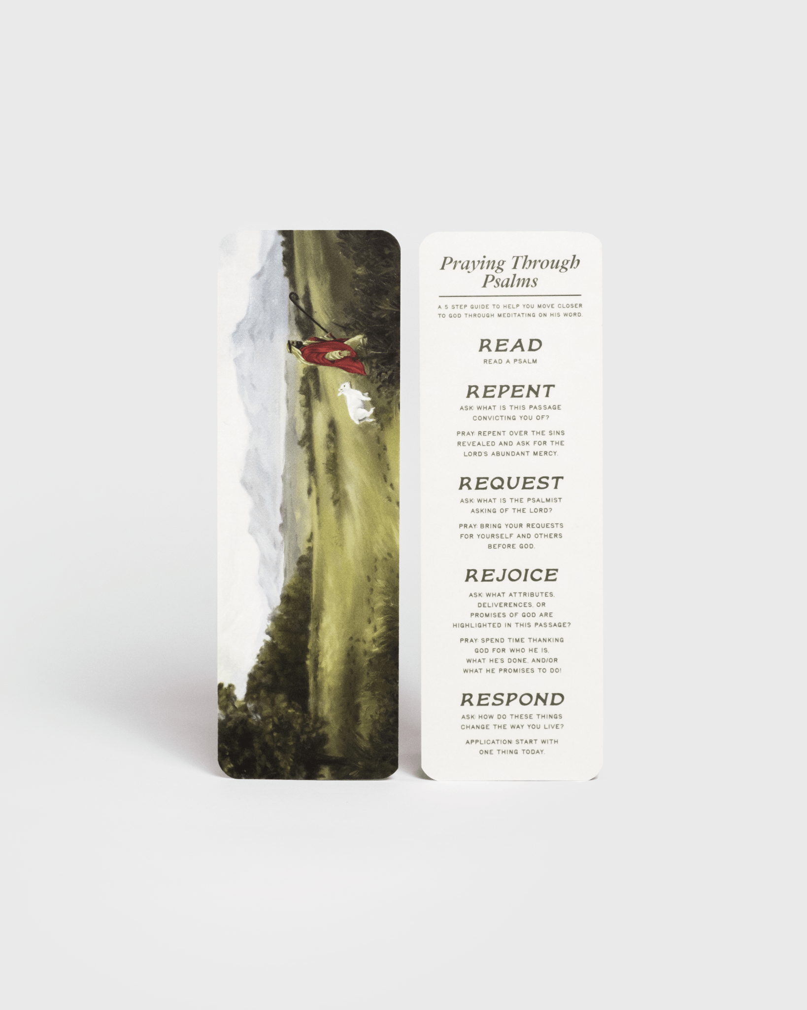 "Praying Through Psalms" Silk Bookmark - Proclamation Coalition