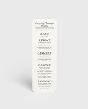 "Praying Through Psalms" Silk Bookmark - Proclamation Coalition