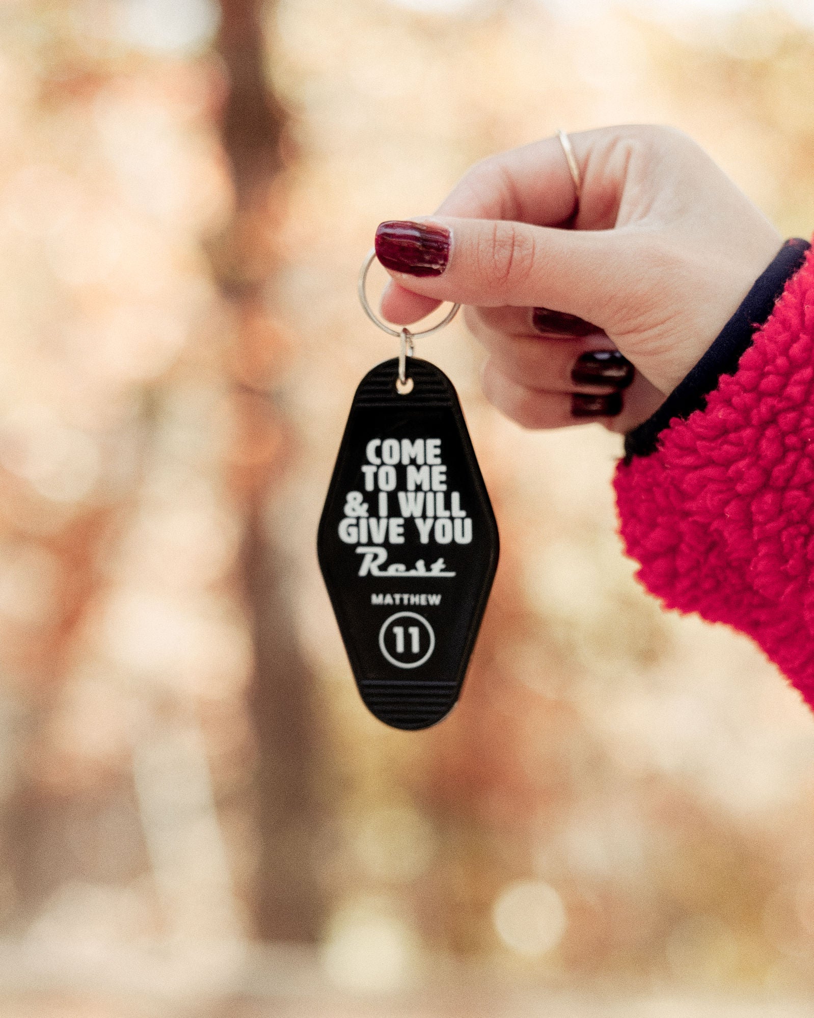 "Rest Motel" Keychain - Proclamation Coalition