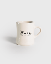 "Rest Motel" Retro Mug - Proclamation Coalition