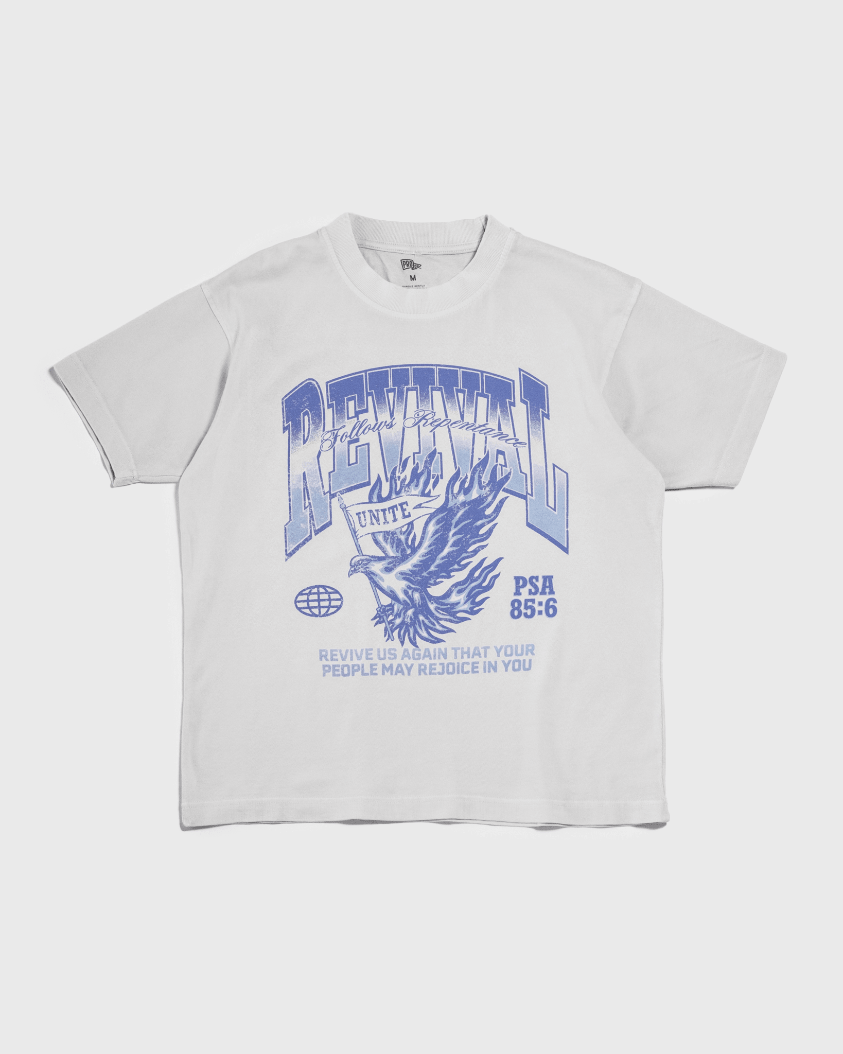 "Revival Follows Repentance" Heavyweight Tee - Proclamation Coalition