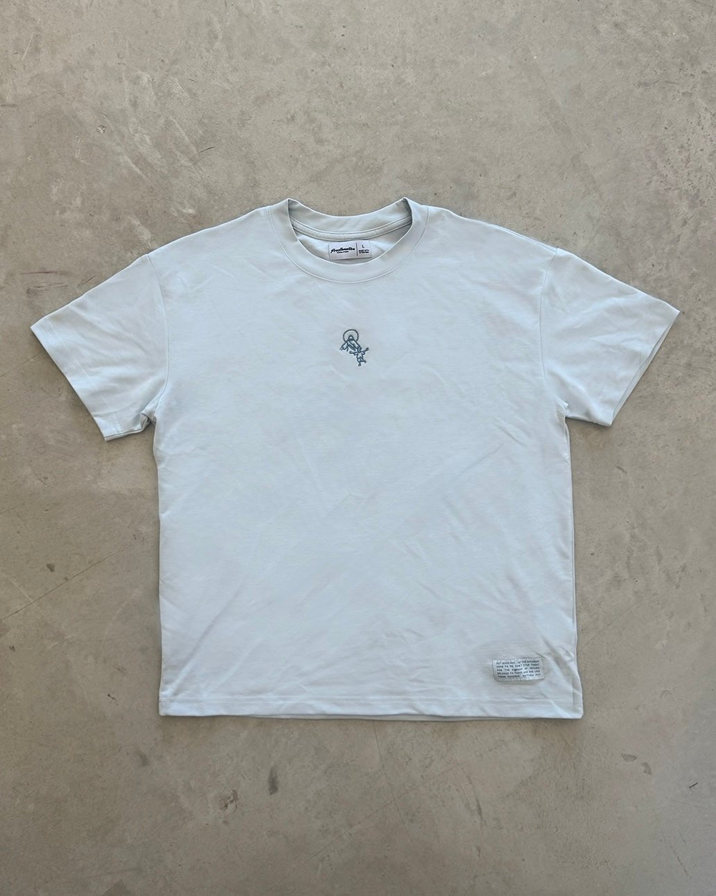 "Run To Jesus" Embroidered Essential Tee - Proclamation Coalition