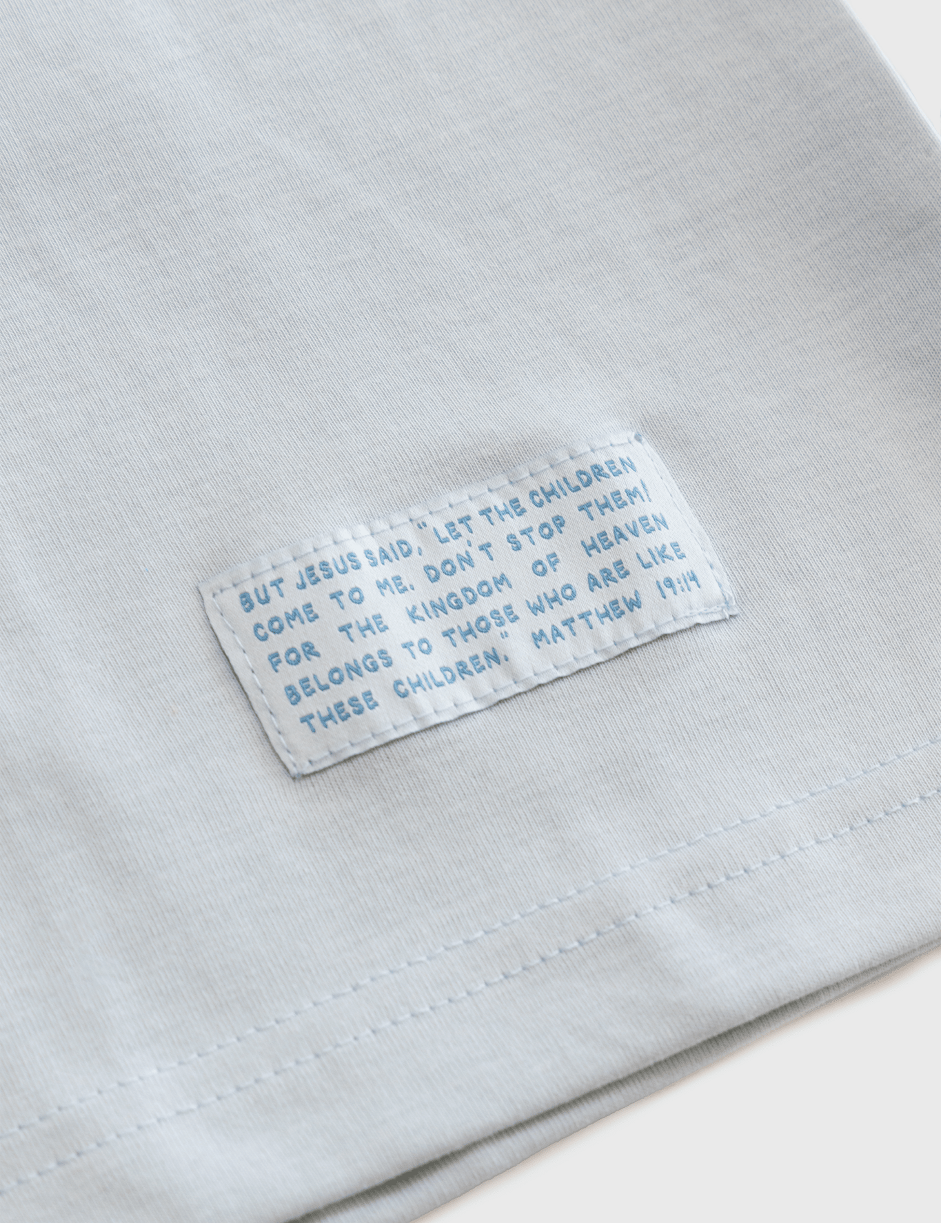 "Run To Jesus" Embroidered Essential Tee - Proclamation Coalition