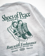 "Run With Endurance" Grey Crewneck - Proclamation Coalition