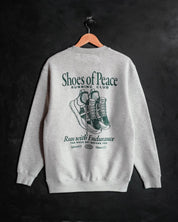 "Run With Endurance" Grey Crewneck - Proclamation Coalition