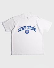 "Set Free X Stay True" White Heavyweight Tee - Proclamation Coalition