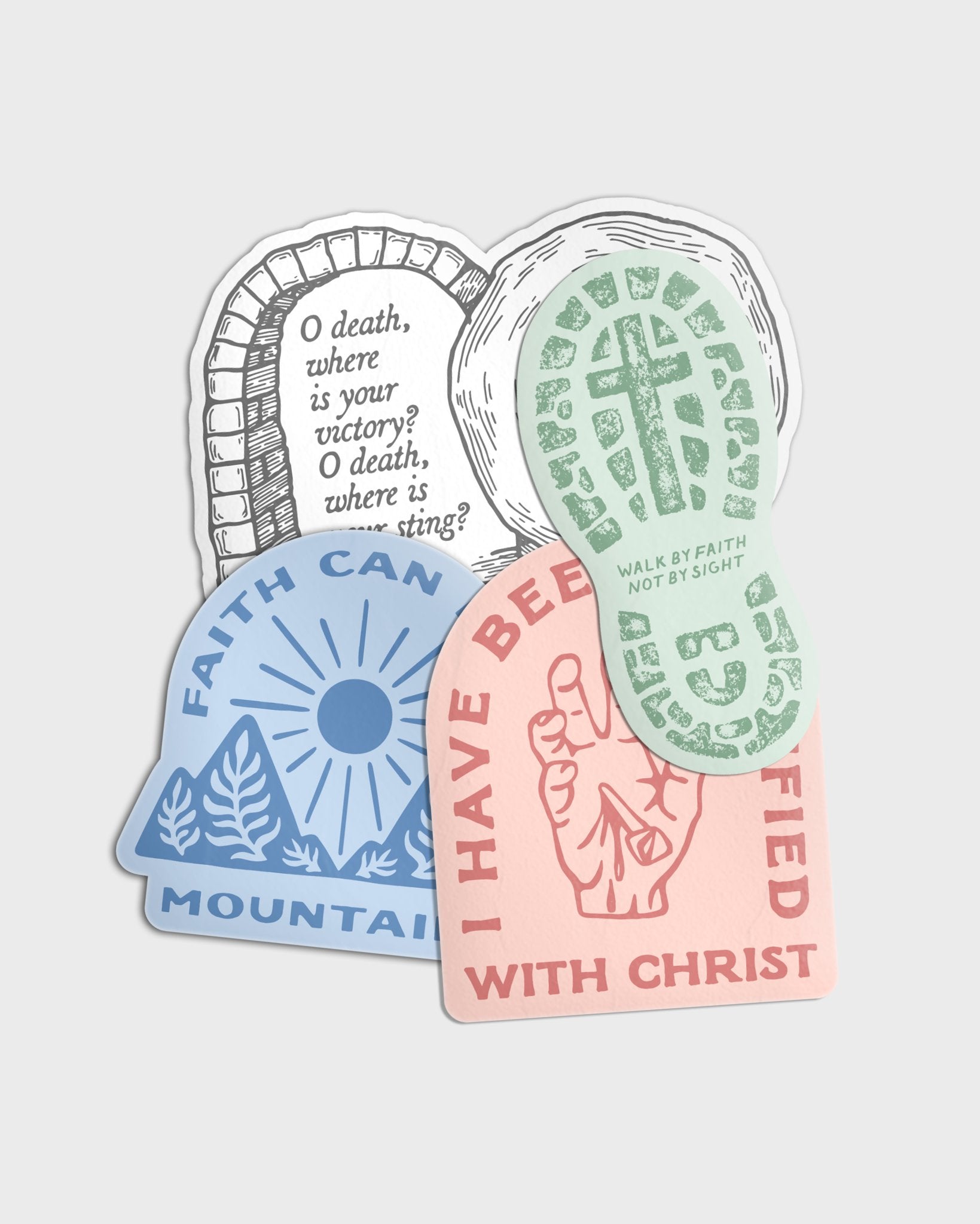 Christian Sticker Pack - Spring Stickers - Proclamation Coalition