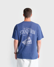 "Stand Firm X Stay True" Faded Navy Comfort Colors Tee - Proclamation Coalition