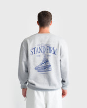 "Stand Firm X Stay True" Heather Grey Crewneck - Proclamation Coalition