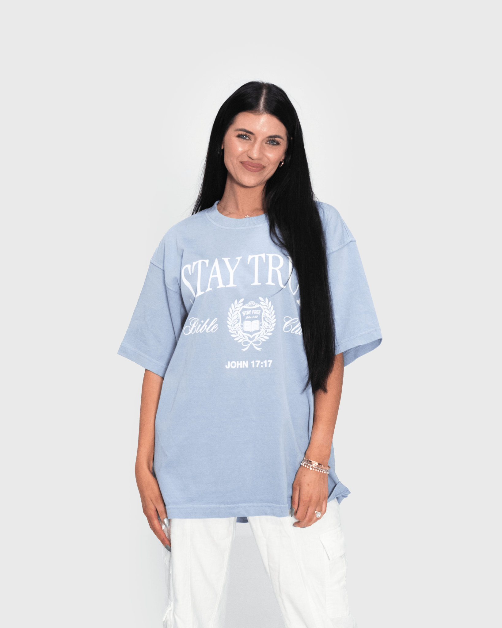 "Stay True X Bible Club" Heavyweight Tee - Proclamation Coalition