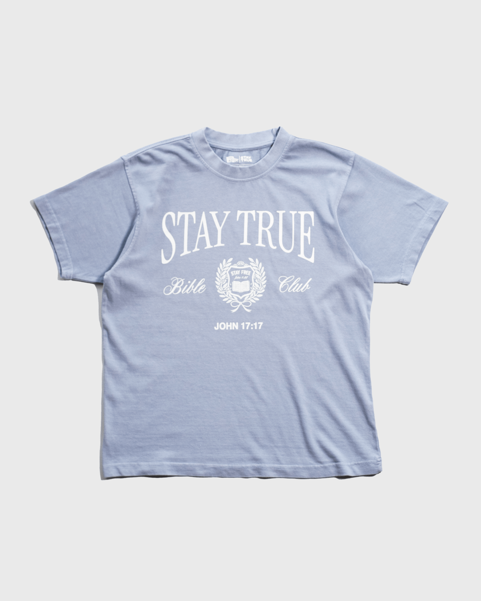 "Stay True X Bible Club" Heavyweight Tee - Proclamation Coalition