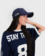 "Stay True X John 8:23" Navy Knit Jersey - Proclamation Coalition