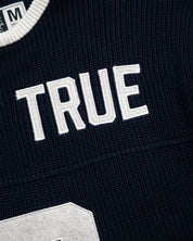 "Stay True X John 8:23" Navy Knit Jersey - Proclamation Coalition