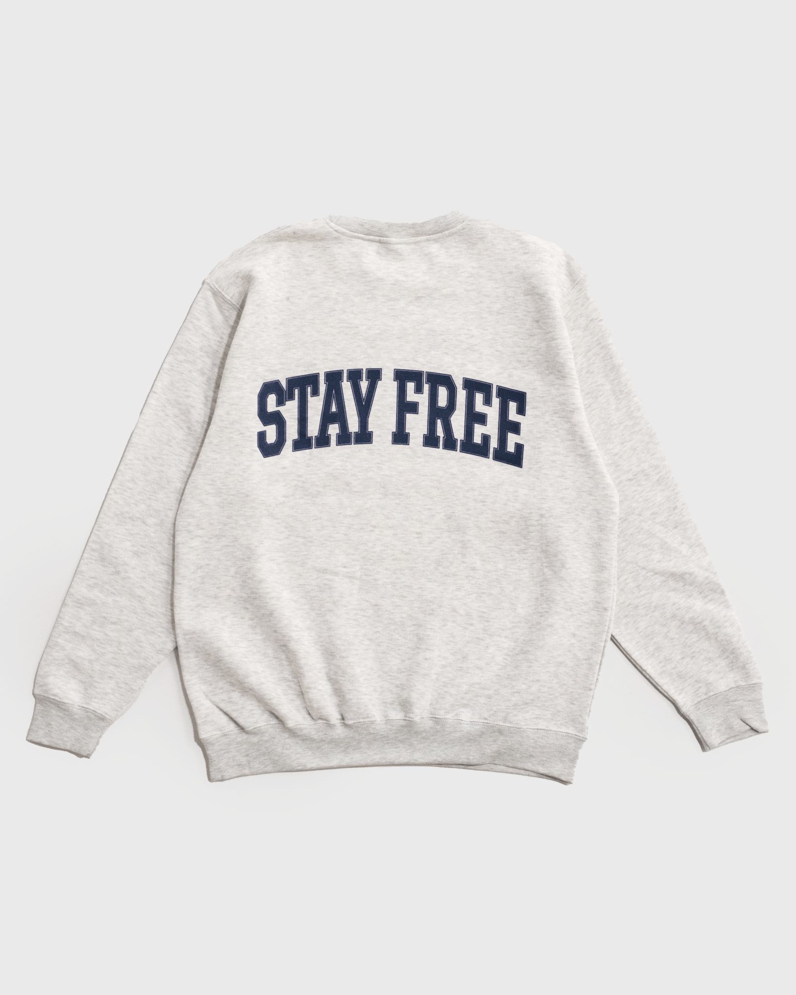 "Stay True X Stay Free" Oatmeal Crewneck - Proclamation Coalition
