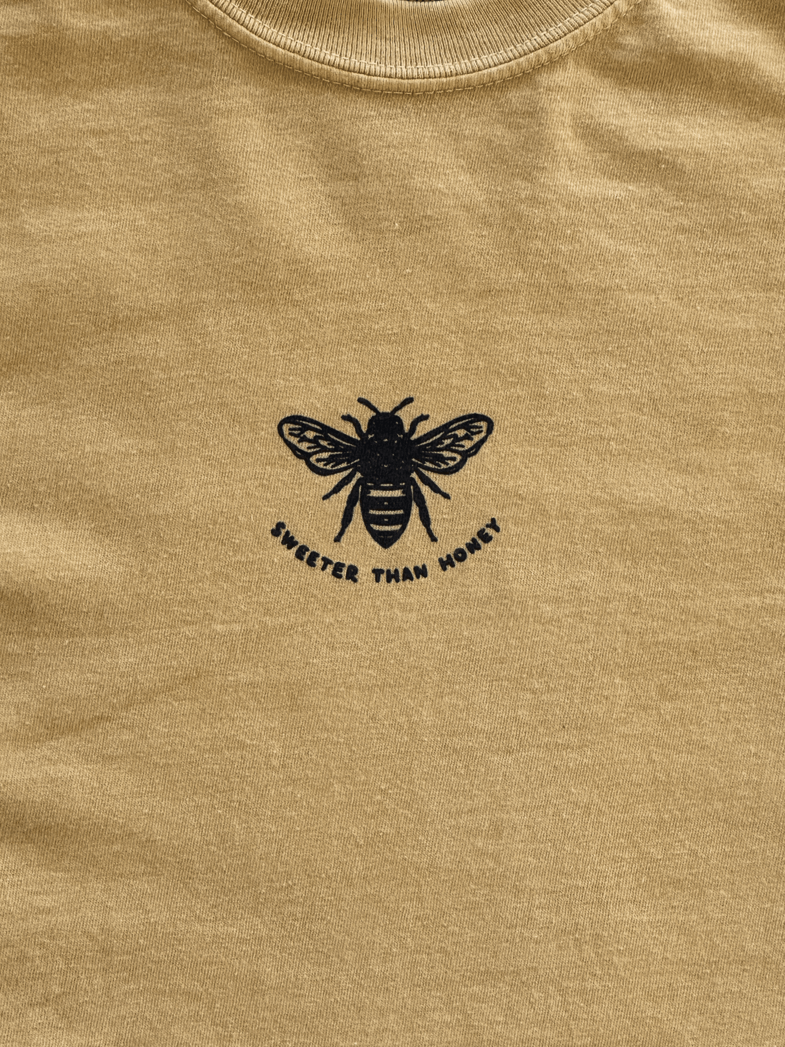 "Sweeter Than Honey" Long-sleeve Tee - Mustard - Proclamation Coalition