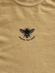 "Sweeter Than Honey" Long-sleeve Tee - Mustard - Proclamation Coalition