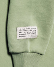 "The Good Shepherd" Green Pasture Comfort Crewneck - Proclamation Coalition