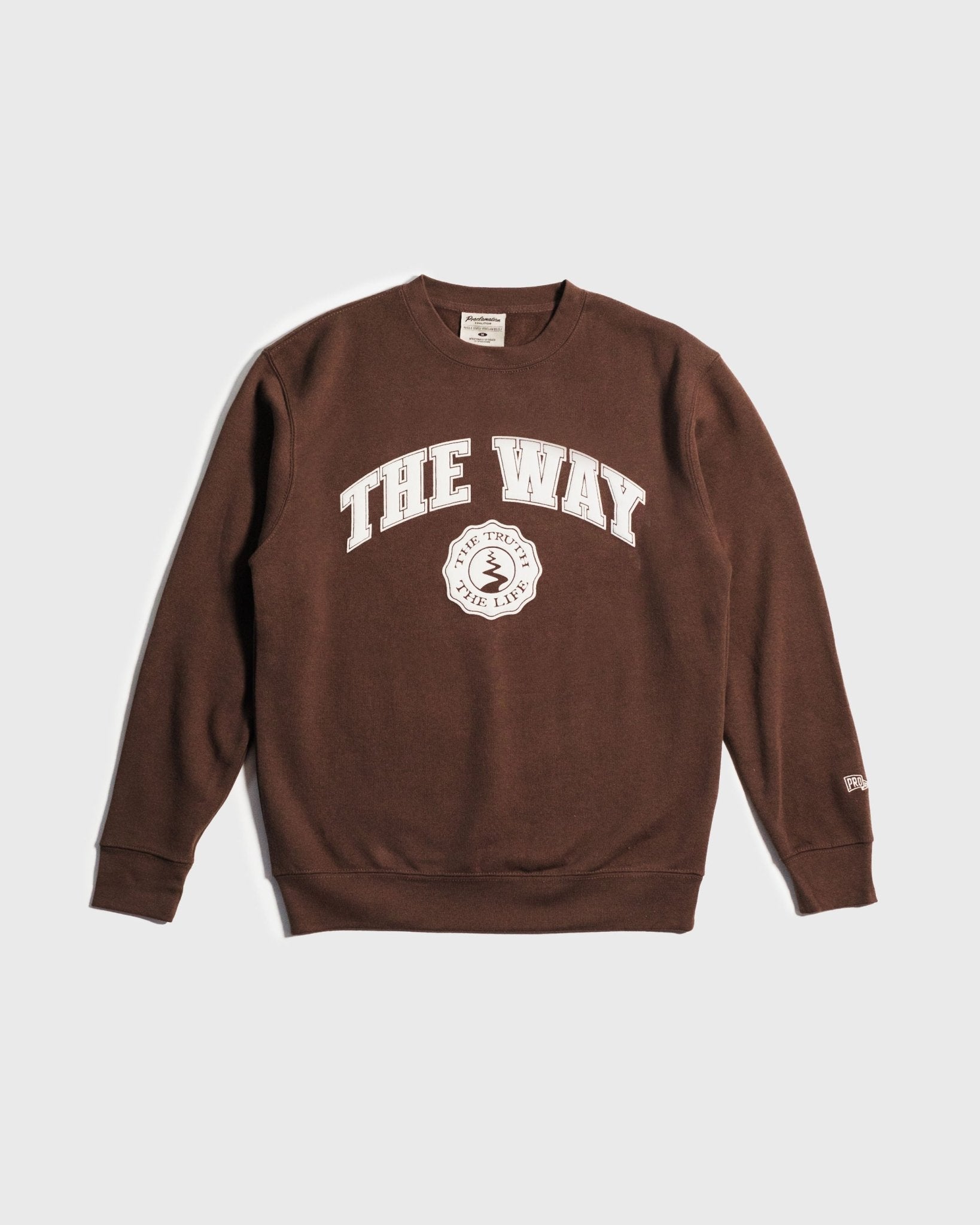 "The Way" Premium Crewneck (Puff Print) - Proclamation Coalition