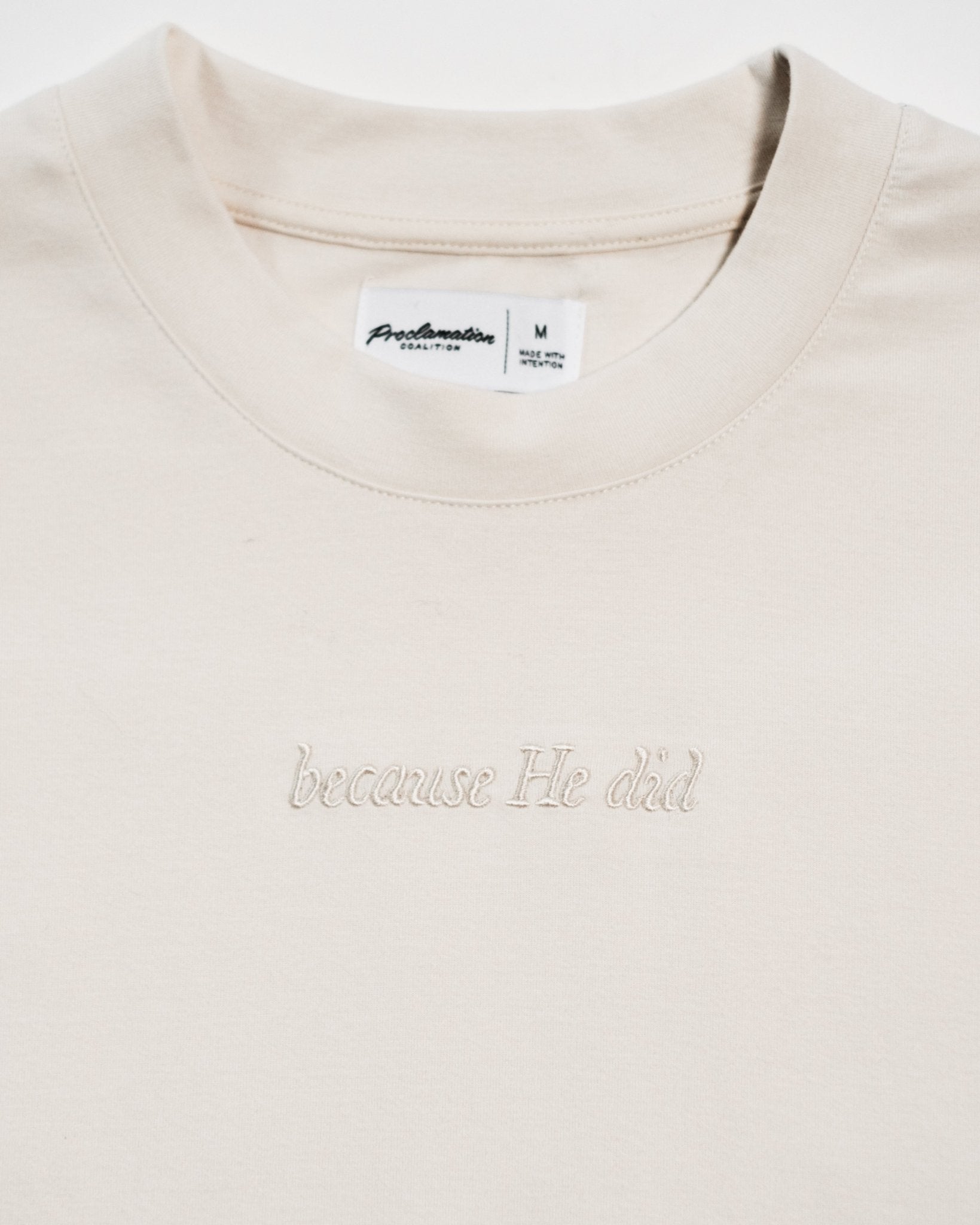 "Treat People Like Jesus Died For Them" Monochrome Essential Tee - Proclamation Coalition