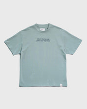 "Treat People Like Jesus Died For Them" Sea - foam Essential Tee - Proclamation Coalition