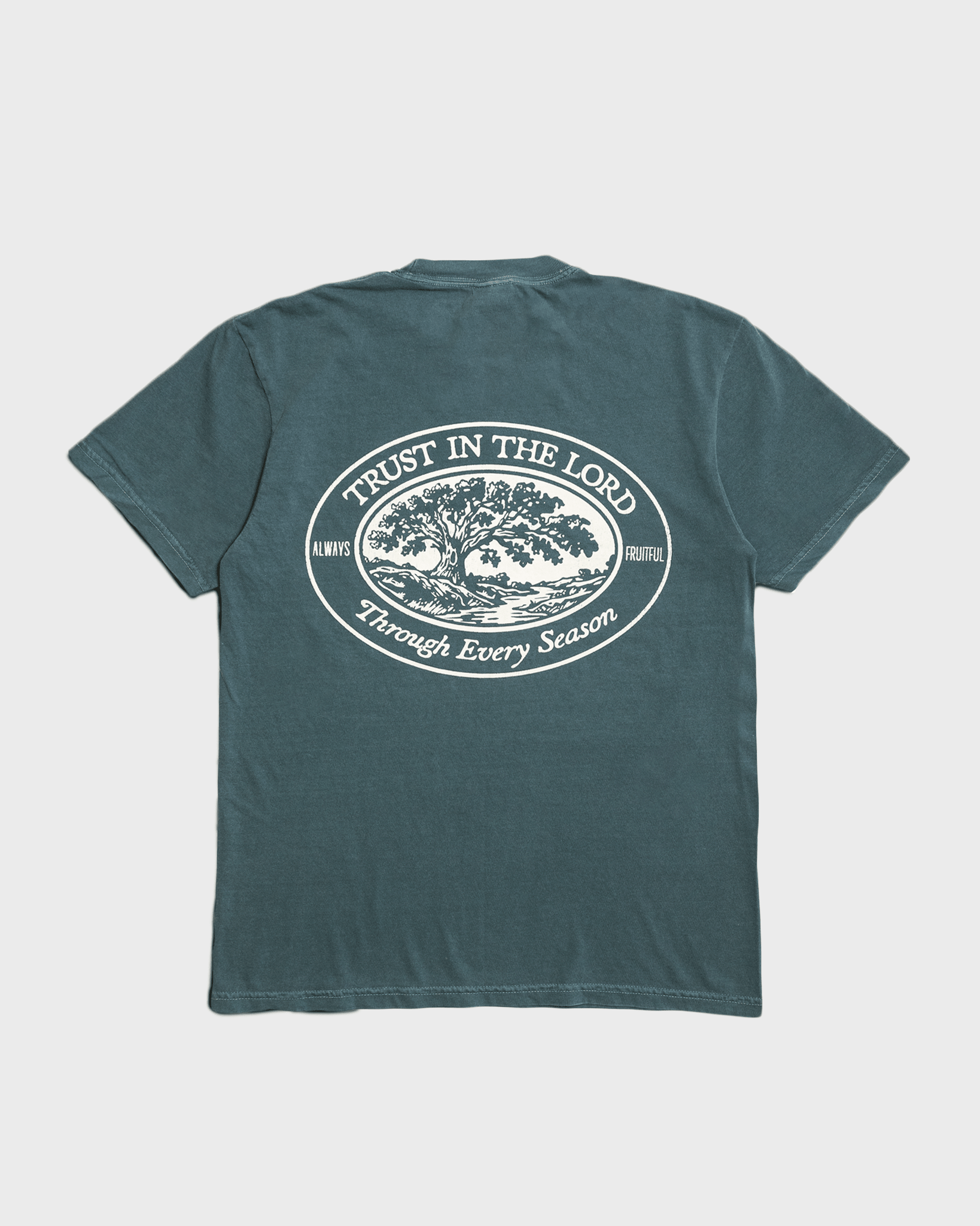 "Trust In The Lord" Forrest Green COMFORT COLORS Tee - Proclamation Coalition