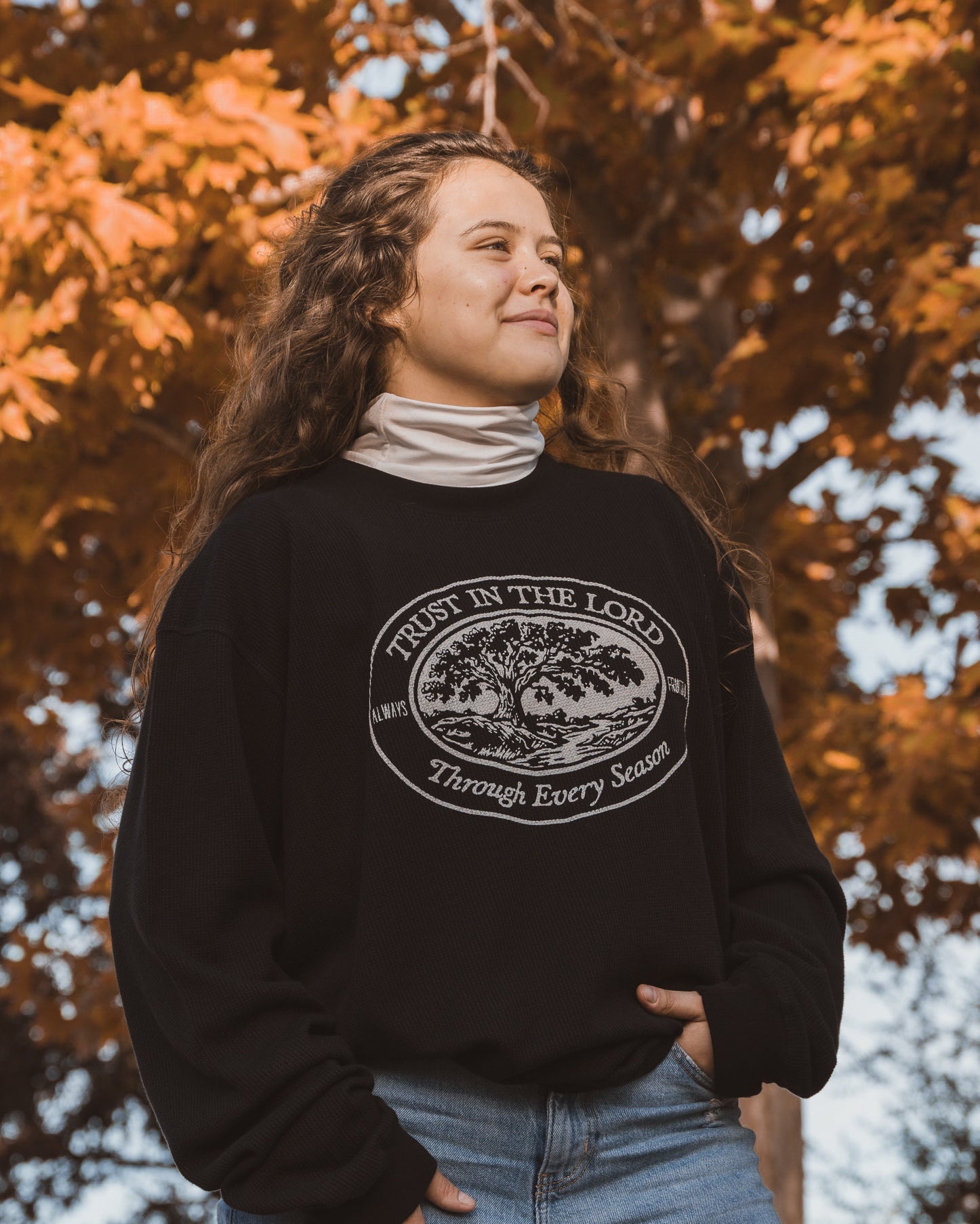 "Trust In The Lord" Waffle Knit - Proclamation Coalition