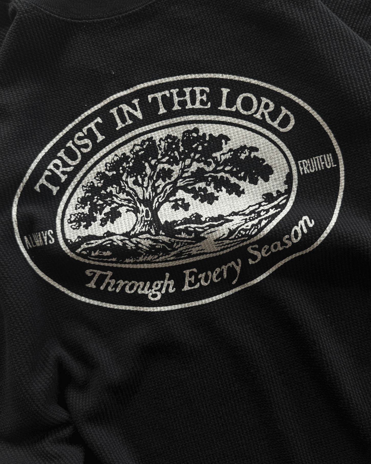 "Trust In The Lord" Waffle Knit - Proclamation Coalition