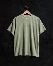 "Walk By Faith" Olive Green Heavyweight Tee (EXCLUSIVE) - Proclamation Coalition