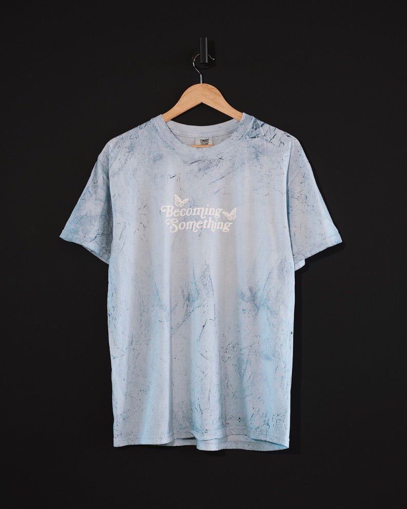 "Becoming Something" - Ocean Color Blast Tee - Proclamation Coalition