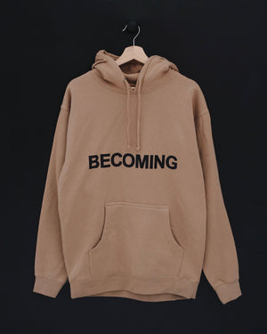 
            
                Load image into Gallery viewer, Becoming/Something - Premium &amp;quot;Sandstone&amp;quot; Hoodie - Proclamation Coalition
            
        