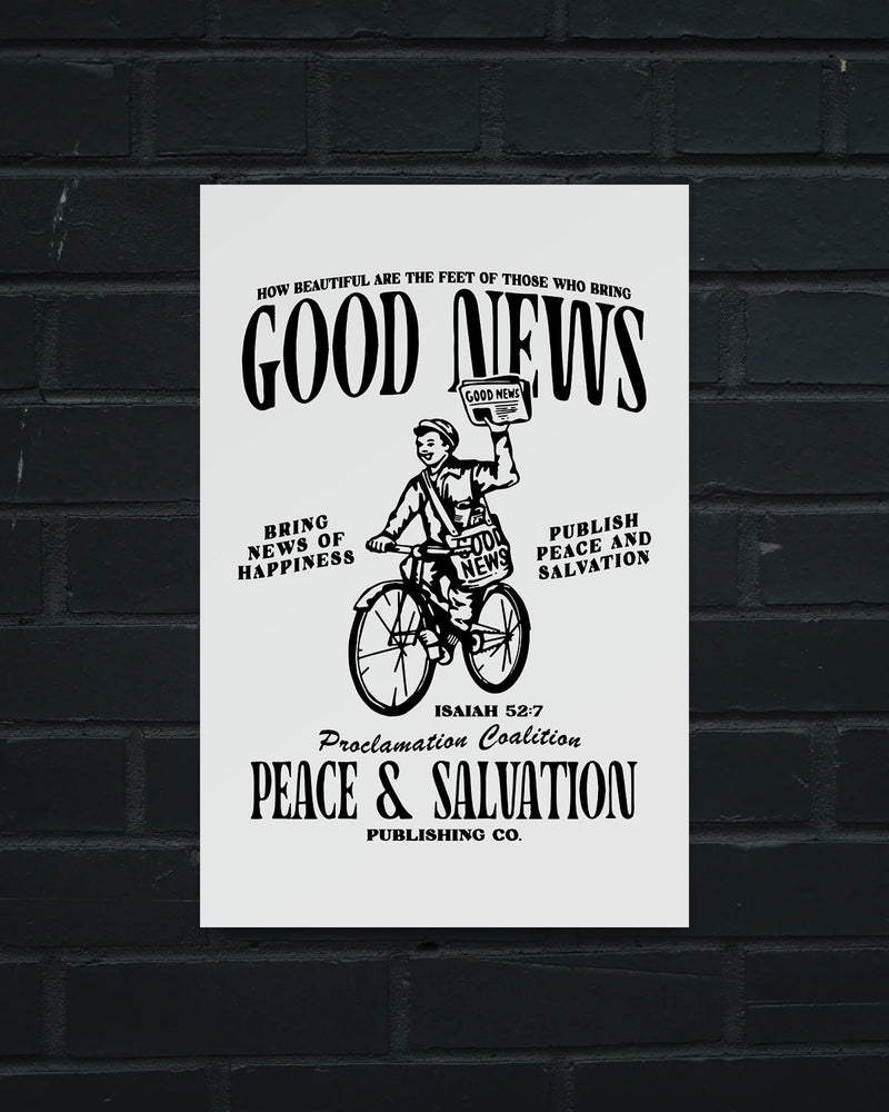 
            
                Load image into Gallery viewer, &amp;quot;Bring Good News&amp;quot; Poster - Proclamation Coalition
            
        