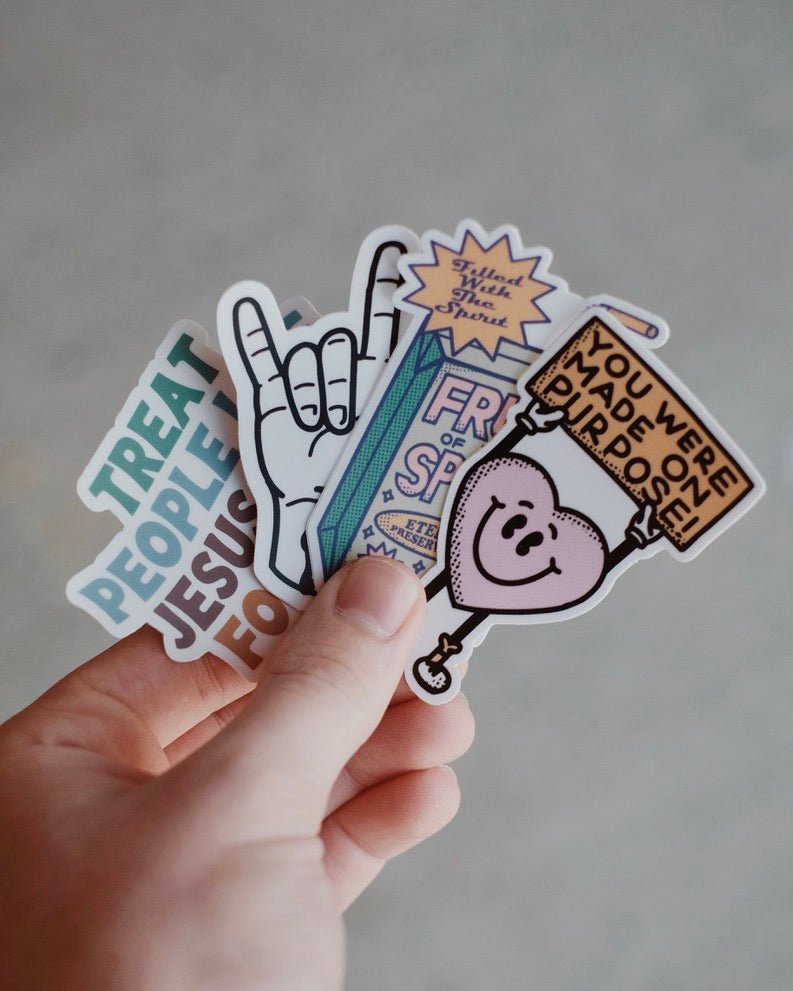 Christian Sticker Pack - Favorites Stickers - Proclamation Coalition