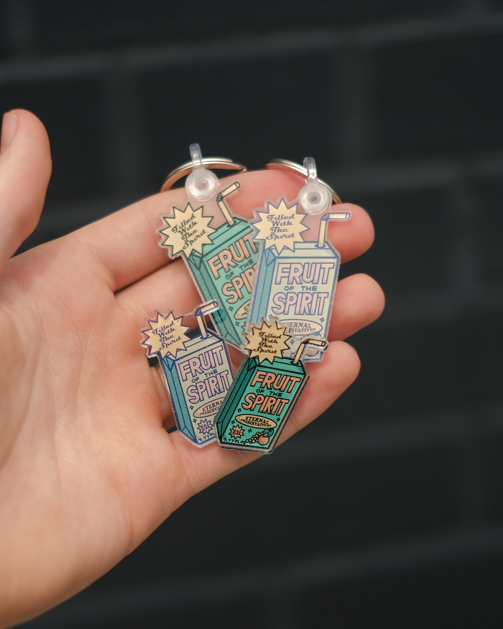 "Juice Box" Pins + Keychains Proclamation Coalition