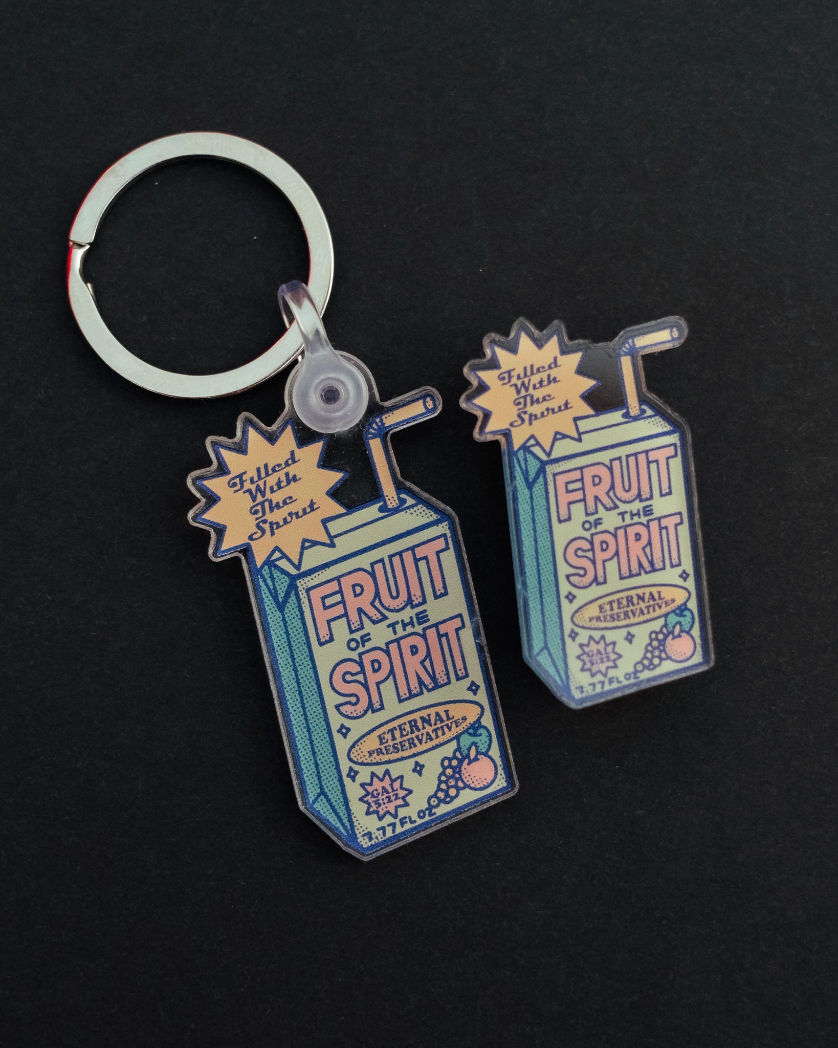"Juice Box" Pins + Keychains Proclamation Coalition
