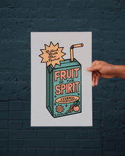 Christian Premium Poster - Fruit of the Spirit Juice Box Poster with One Juice Box - Proclamation Coalition