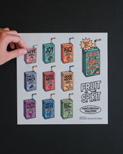 "Fruit of the Spirit - Juice Box" Sticker Sheet - Proclamation Coalition