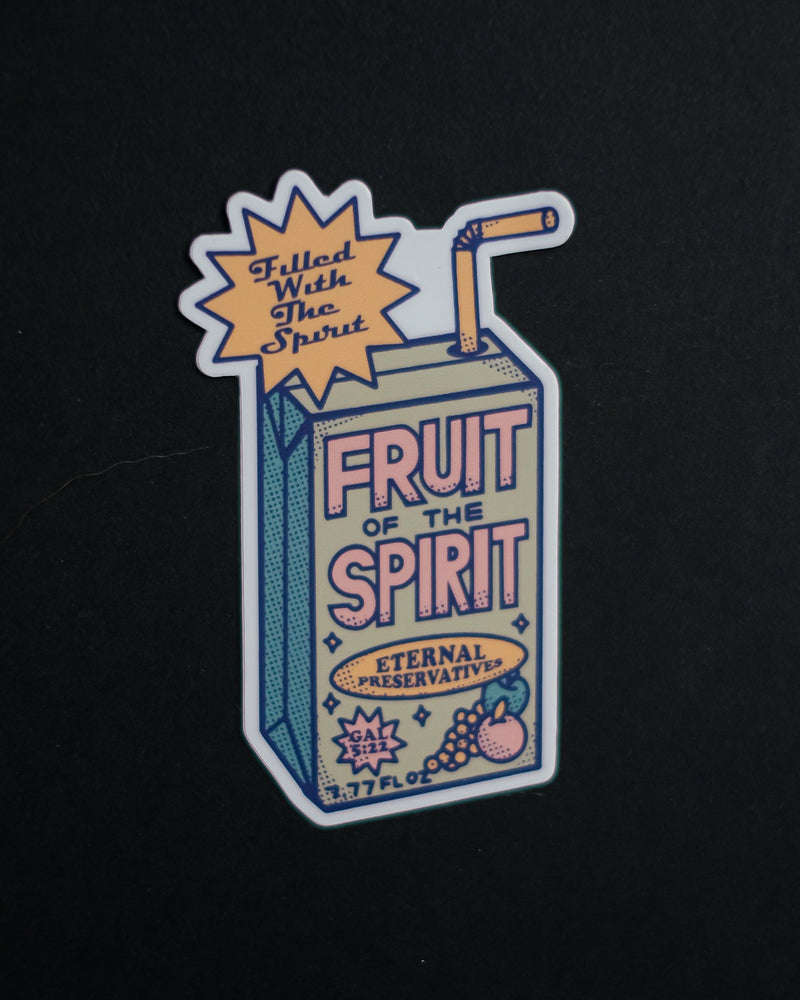 "Fruit of the Spirit - Juice Box" Stickers - Proclamation Coalition